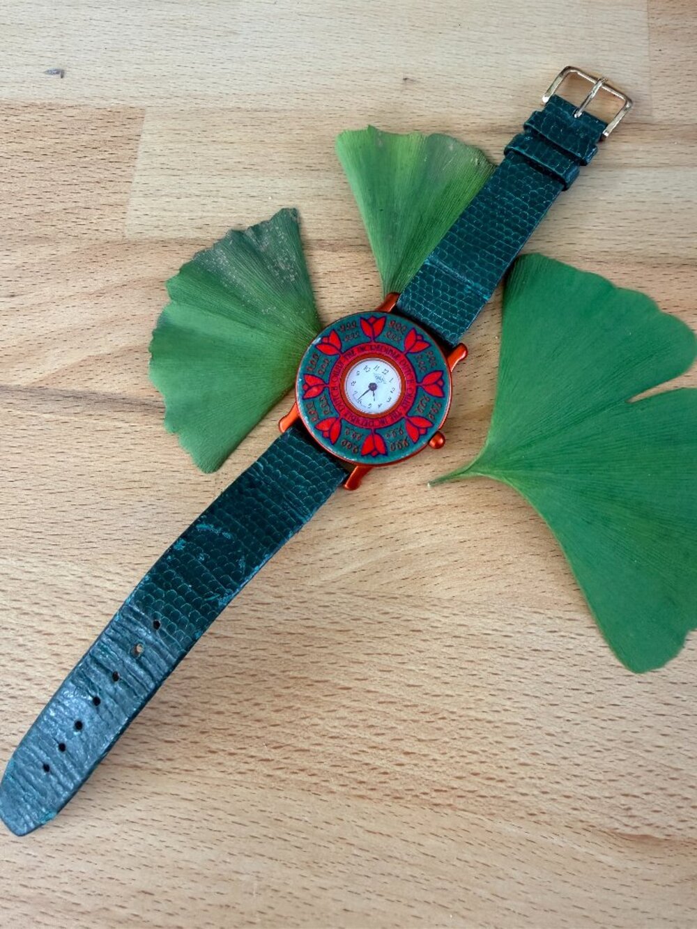 Rare 1990s Oilily The Incredible Dutch Tulip Watch Swiss Made Vintage
